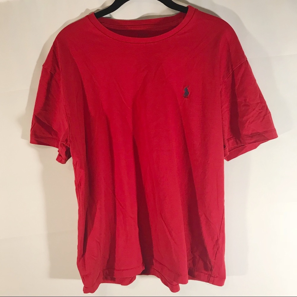 💕SOLD💕 Polo Ralph Lauren Red Tee-Shirt